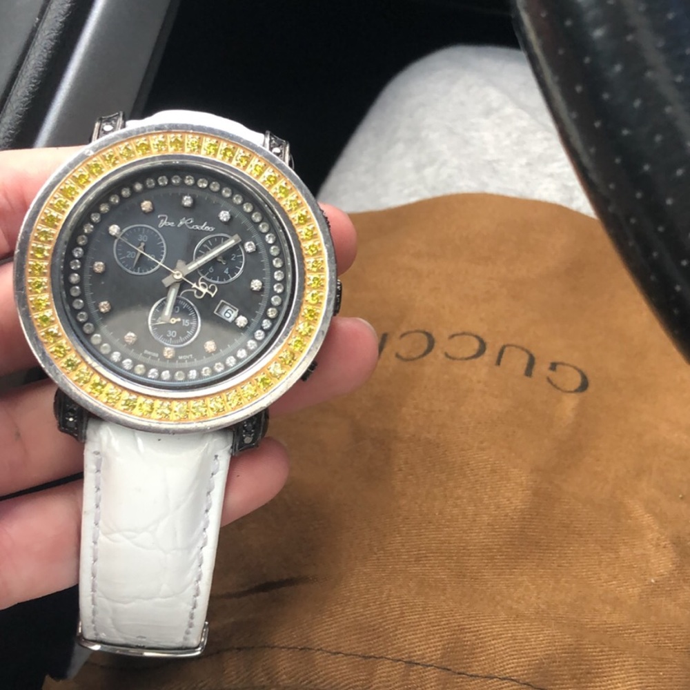 Joe rodeo Swiss movt yellow diamonds